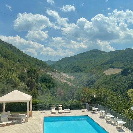 Hotel Ristorante Tre Lanterne & Spa อัคควาซานตา แตร์เม ภายนอก รูปภาพ